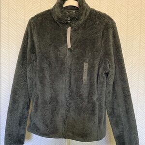 Uniqlo Women's Green Fleece Jacket